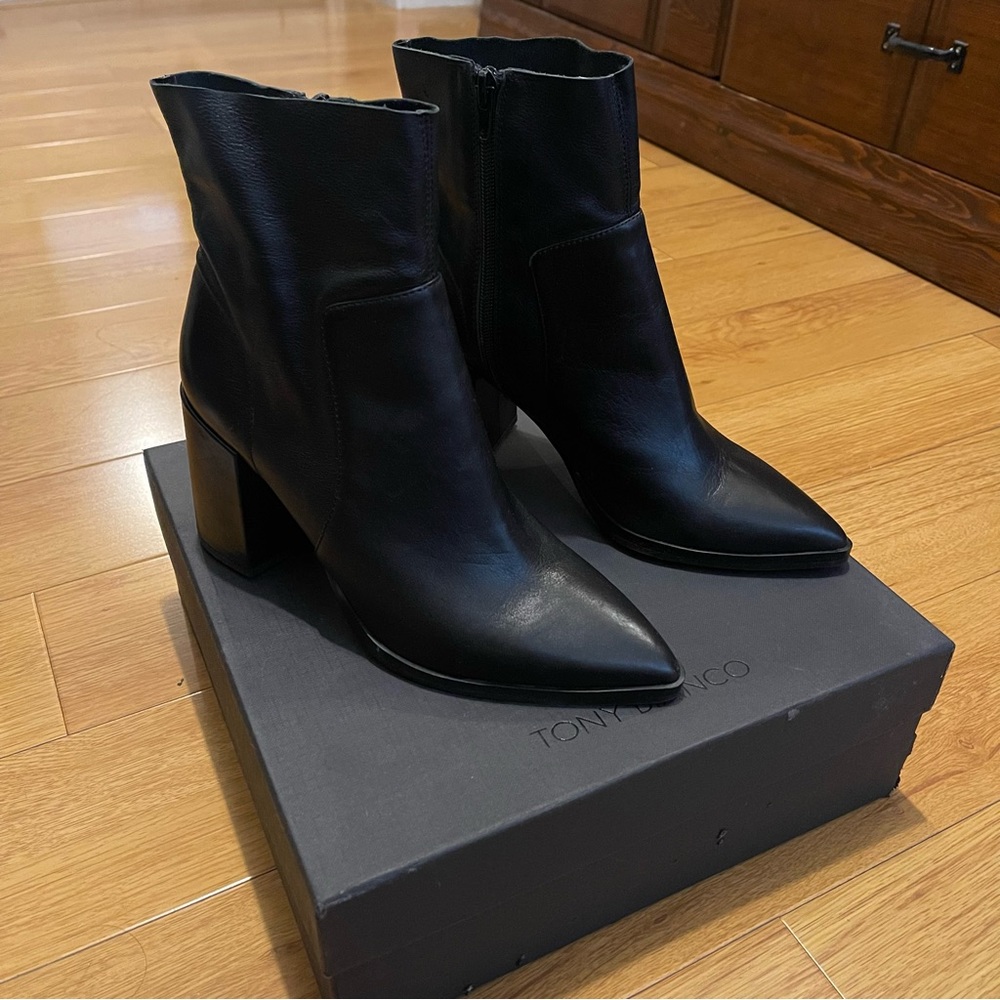 Tony Bianco Brazen Booties - Black Luxe